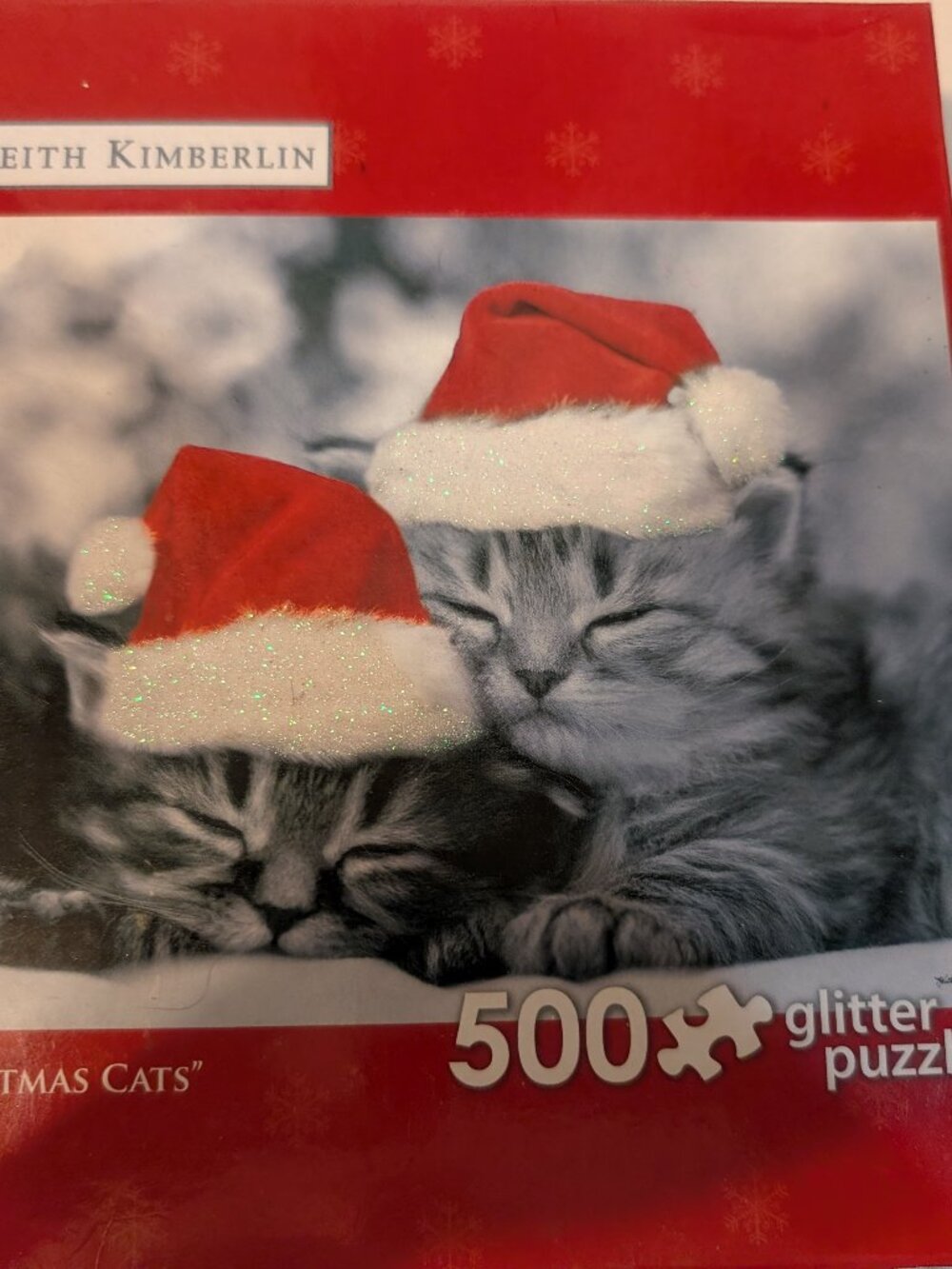 Christmas Cats 500-piece jigsaw puzzle